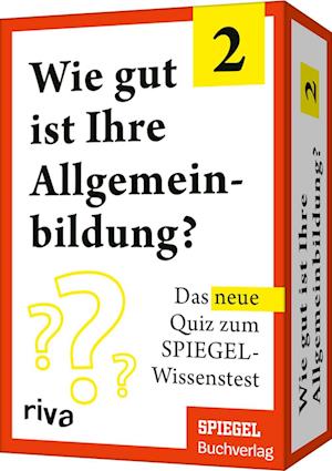 Wie Gut Ist Ihre Allgemeinbildung? 2 - Doerry, Martin; Verbeet, Markus - Bücher -  - 9783742323705 - 