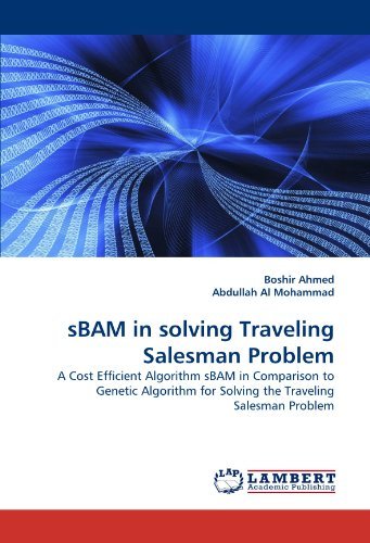 Abdullah Al Mohammad · Sbam in Solving Traveling Salesman Problem: a Cost Efficient Algorithm Sbam in Comparison to Genetic Algorithm for Solving the Traveling Salesman Problem (Paperback Book) (2010)