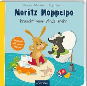 Cover for Hermien Stellmacher · Moritz Moppelpo braucht keine Windel mehr (Book) (2023)
