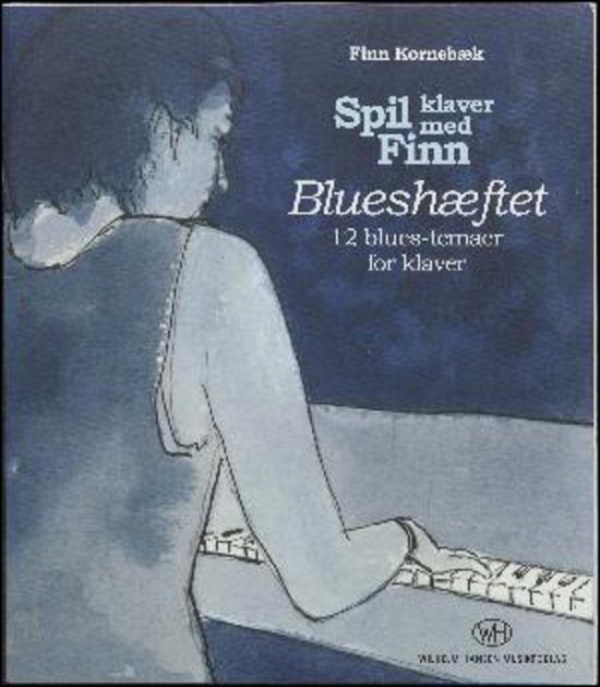 Cover for Finn KornebÆk · Finn Kornebæk: Spil Klaver med Finn - Blueshæftet (Piano Solo) (Sheet music) (2015)