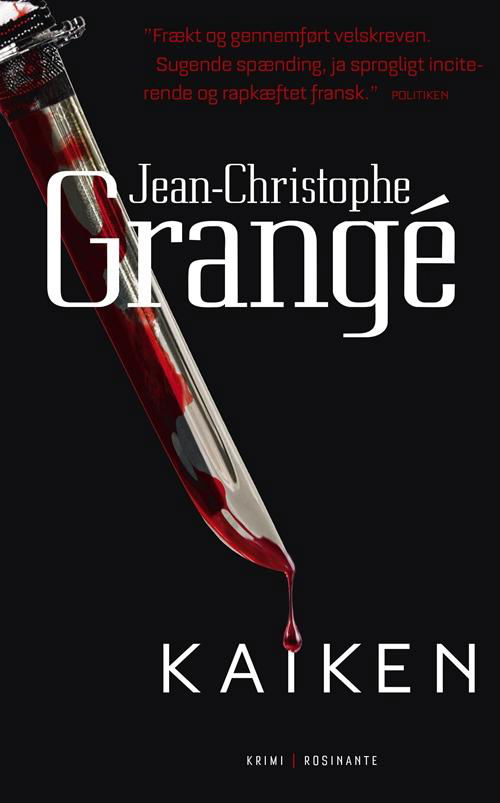 Cover for Jean-Christophe Grangé · Kaiken (Pocketbok) [2. utgave] [Paperback] (2015)