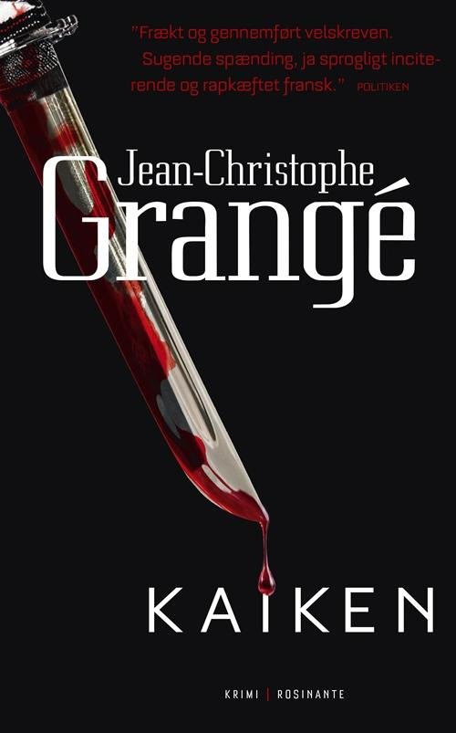 Cover for Jean-Christophe Grangé · Kaiken (Pocketbok) [2. utgave] [Paperback] (2015)