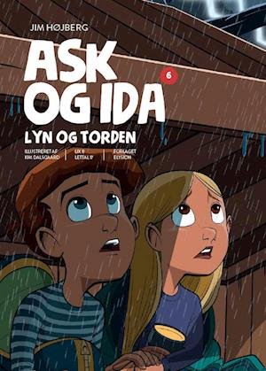 Cover for Jim Højberg · Ask og Ida 6: Lyn og torden (Innbunden bok) [1. utgave] (2022)