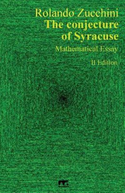 Cover for Rolando Zucchini · The conjecture of Syracuse (Paperback Book) (2015)