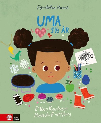 Uma 5 ½ år Epub3 - Ellen Karlsson - Książki - Natur & Kultur Digital - 9789127160705 - 16 marca 2019