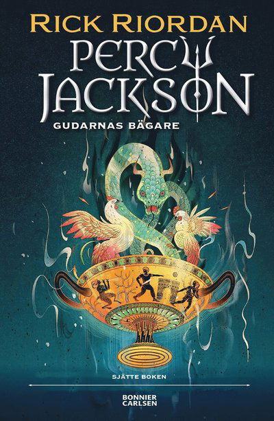 Cover for Rick Riordan · Gudarnas bägare (Book) (2024)