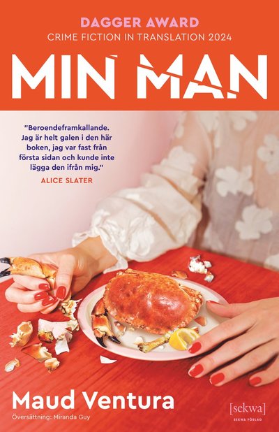 Cover for Maud Ventura · Min man (Hardcover Book) (2024)