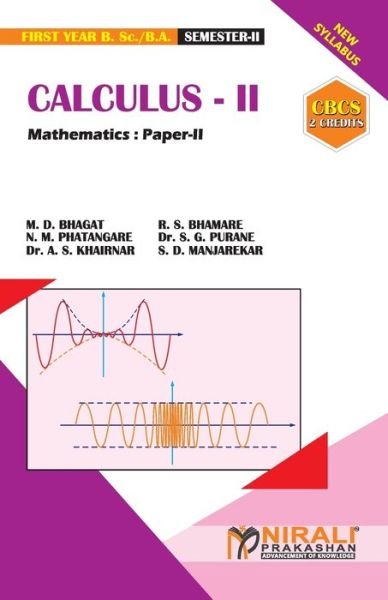 Cover for M D Bhagat · CALCULUS -- II [2 Credits] Mathematics (Pocketbok) (2019)