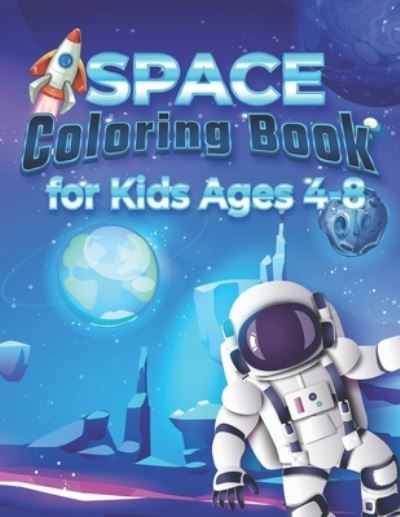 Cover for Frawo Press · Space Coloring Book for Kids Ages 4-8 (Paperback Book) (2020)