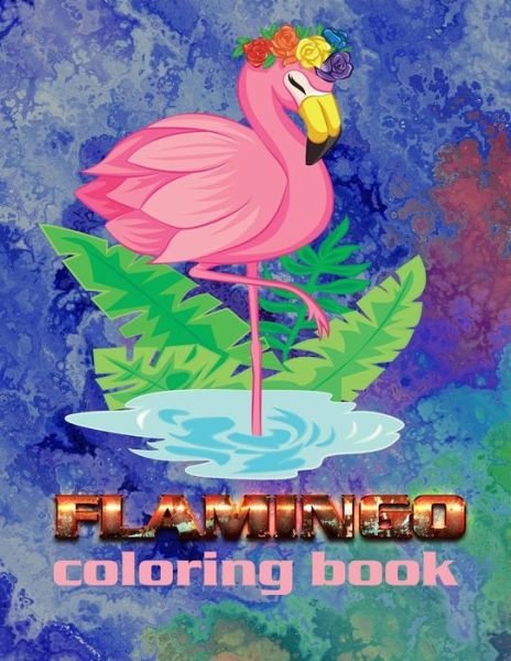 Cover for Flexi Lax · Flamingo coloring book (Paperback Bog) (2021)