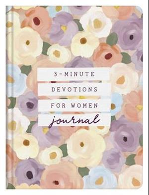 Cover for Compiled by Barbour Staff · 3-minute Devotions for Women Journal - 3-minute Devotions (Hardcover Book) (2025)