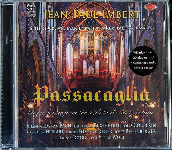 Cover for Jean-Paul Imbert · Passacaglia (SACD) (2022)