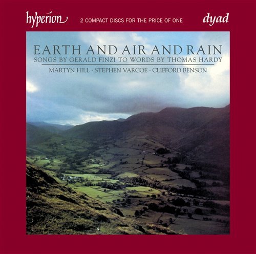 Cover for Martyn Hill  Stephen Varcoe  C · Finzi Earth and Air and Rain (CD) (2009)