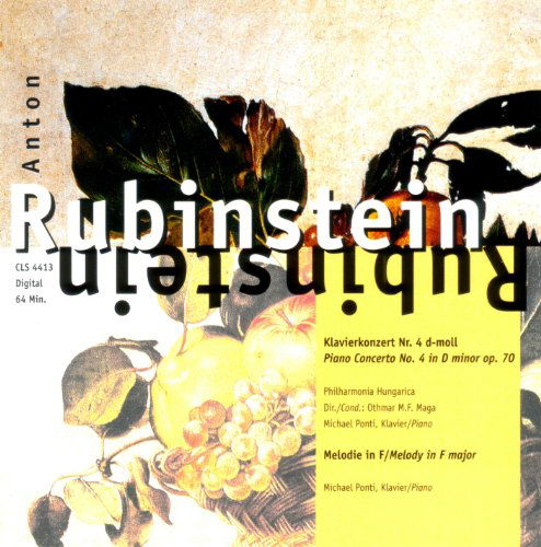 Cover for Anton Rubinstein · Klavierkonzert Nr.4 Op.70 (CD) (2018)