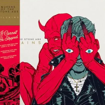 Cover for Queens of the Stone Age · Villains (VINYL) [Clear Magenta Coloured edition] (2022)