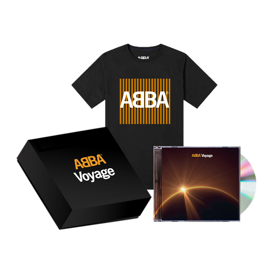 Cover for Abba · Voyage Store (Ltd Collectors Box Set XL Black T-shirt + CD in a Box) (CD) (2021)