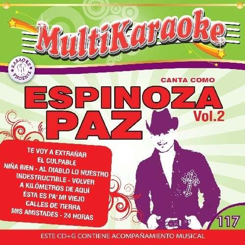 Cover for Paz Espinoza · Karaoke - Espinoza Paz (CD) (2011)