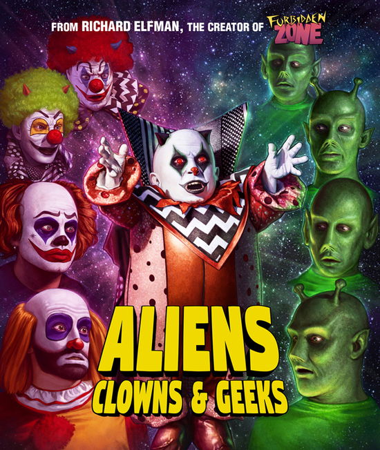 Cover for Feature Film · Aliens, Clowns and Geeks (Blu-ray) [Special edition] (2022)