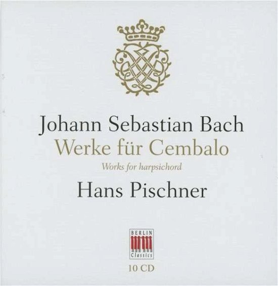 Cover for Johann Sebastian Bach · Works For Harpsichord (CD) [Box set] (2014)