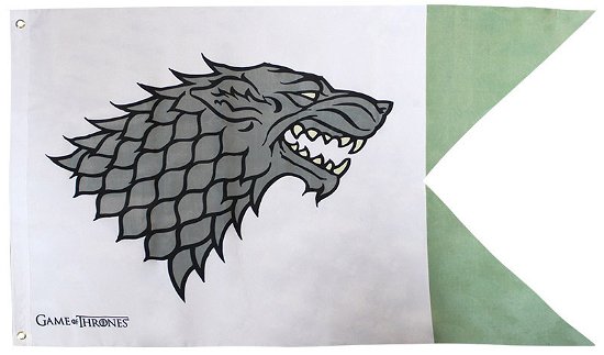 Cover for Abystyle · Game Of Thrones - Flag Stark (70X12 (Leketøy) (2019)