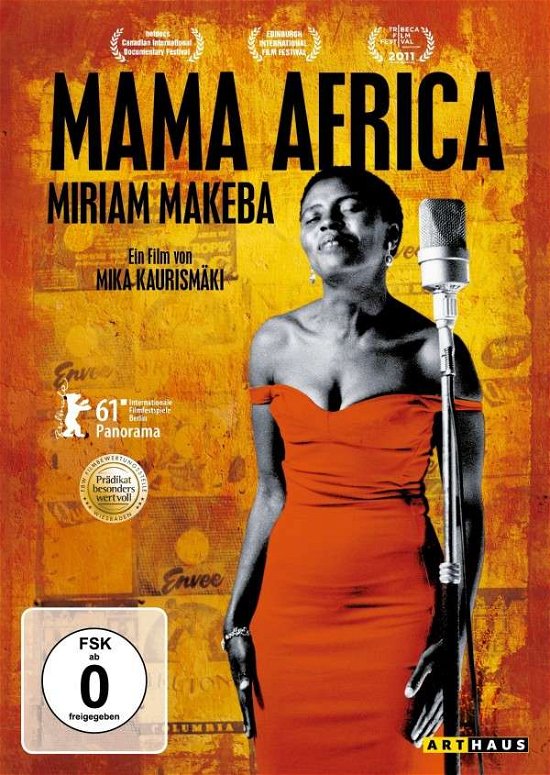 Mama Africa,DVD.503994 - Miriam Makeba - Films - ARTHAUS - 4006680063706 - 15 november 2012