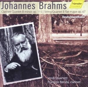 Cover for Benda,francois / Verdi Quartett · * BRAHMS:String Quartet B flat m (CD) (2004)