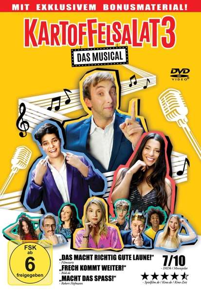 Cover for Mirzanli,lea / Shkop,marta / Cross,nicole · Kartoffelsalat 3-das Musical (DVD) (2022)