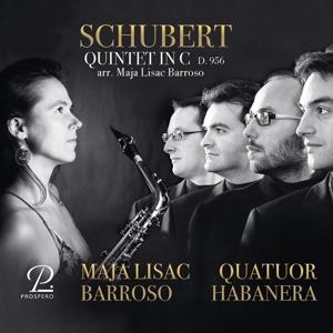 Cover for Quatuor Habanera · Schubert: String Quintet in C, arranged for Saxophones (CD) (2024)