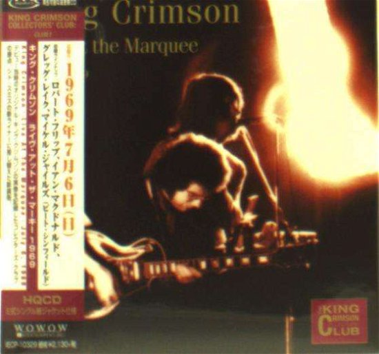Cover for King Crimson · Live at the Marquee London July 6th 1969 (CD) [High quality edition] (2015)