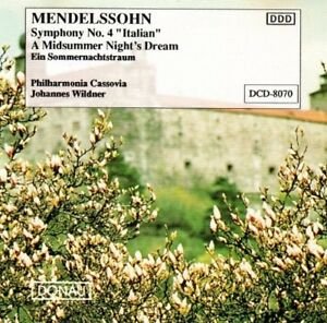 Cover for F. Mendelssohn-Bartholdy · Symphony No.4 'italian' (CD) (2023)