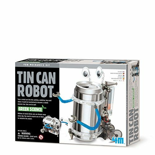 Cover for 4m · Kidz Labs Tin Can Robot (MERCH)