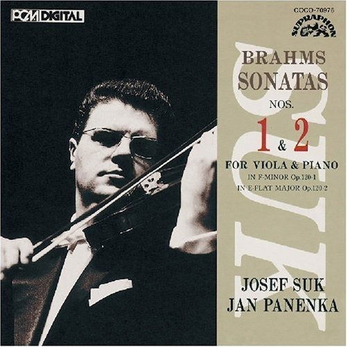 Cover for Josef Suk · Brahms: Viola Sonatas Nos.1 &amp; 2 (CD) [Japan Import edition] (2008)