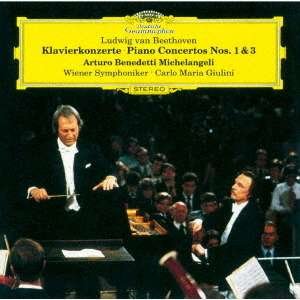 Cover for Arturo Benedetti Michelangeli · Beethoven: Piano Concertos Nos.1 &amp; 3 (CD) (2020)