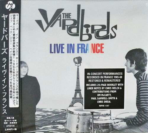 Live In France - Yardbirds - Musiikki - JPT - 4988044879706 - perjantai 28. elokuuta 2020