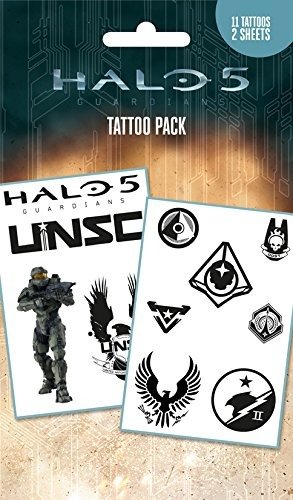 Cover for Halo 5 · Halo 5: Mix (Temporary Tattoo) (MERCH)