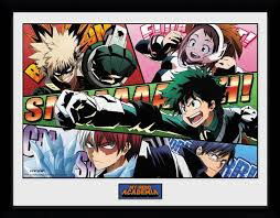 Cover for My Hero Academia · Powers (Stampa In Cornice 30x40cm) (MERCH)