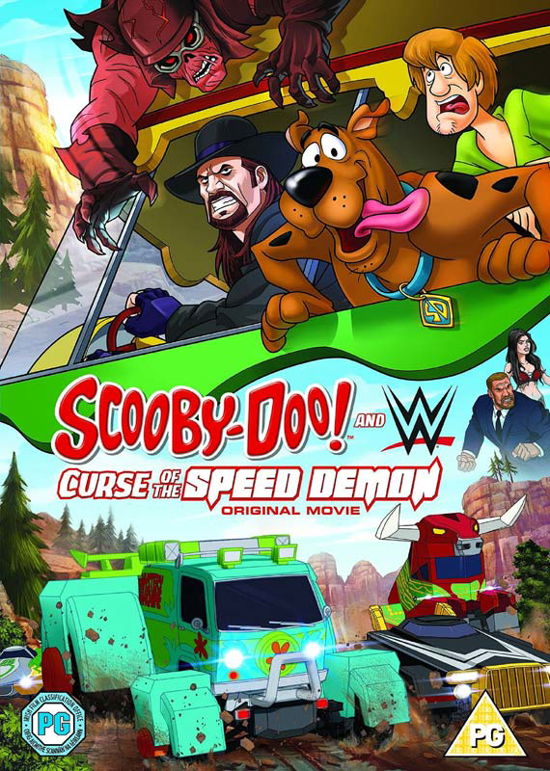 Cover for Scooby Doo  Wwecurse of Speed Demon · Scooby-Doo (Original Movie) And WWE Curse Of The Speed Demon (DVD) (2016)