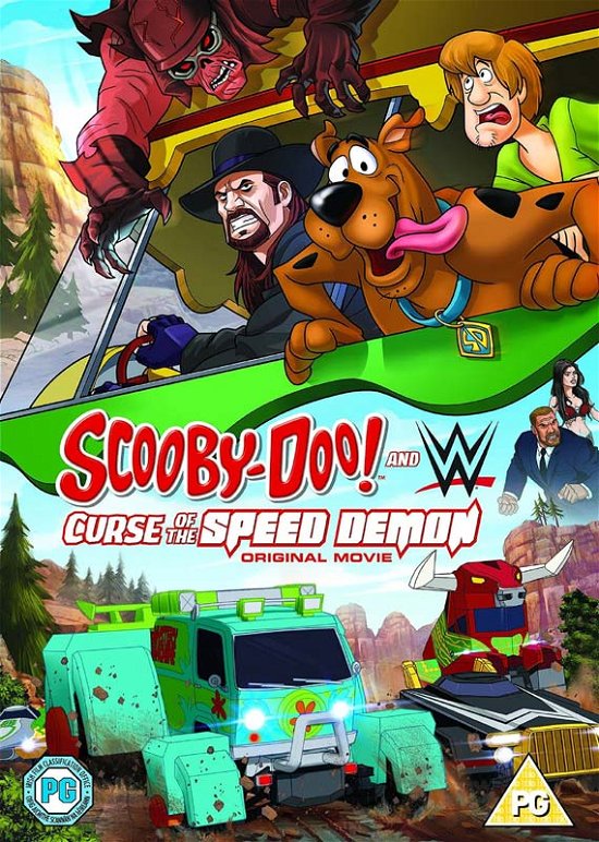 Cover for Scooby Doo  Wwecurse of Speed Demon · Scooby Doo - And WWE Curse Of The Speed Demon (DVD) (2016)