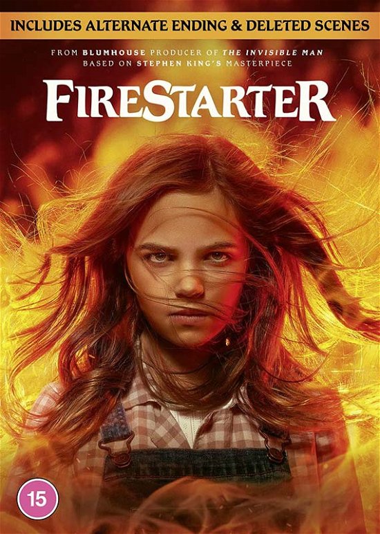 Firestarter - Firestarter DVD - Elokuva - Universal Pictures - 5053083250706 - maanantai 15. elokuuta 2022