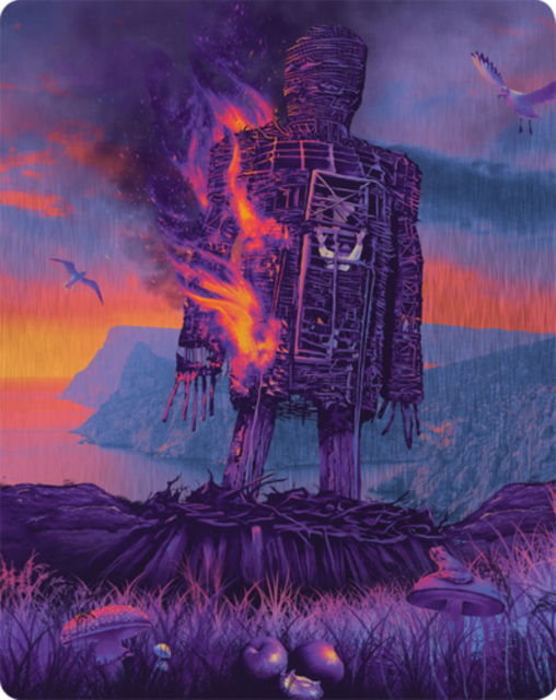 Cover for Wicker Man: 50th Anniversary · The Wicker Man (50th Anniversary Edition) (Steelbook) (Blu-ray) (2023)