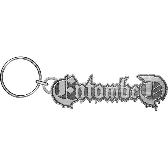 Entombed Keychain: Logo (Die-Cast Relief) - Entombed - Produtos - PHM - 5055339797706 - 28 de outubro de 2019