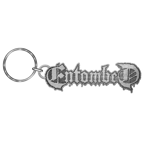 Entombed Keychain: Logo (Die-Cast Relief) - Entombed - Produtos - PHM - 5055339797706 - 28 de outubro de 2019