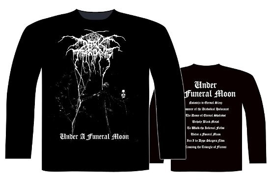 Cover for Darkthrone · L/S Under A Funeral Moon (T-shirt) [size L] (2020)