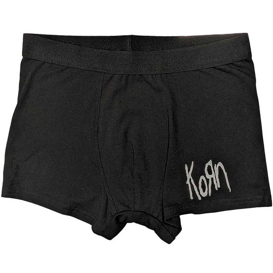 Korn Unisex Boxers: Logo - Korn - Koopwaar -  - 5056737213706 - 