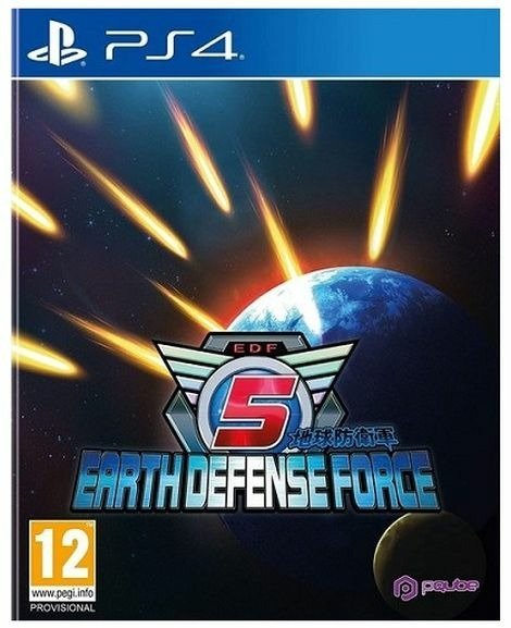 Cover for PQube · Earth Defence Force 5 (PS4) (2020)