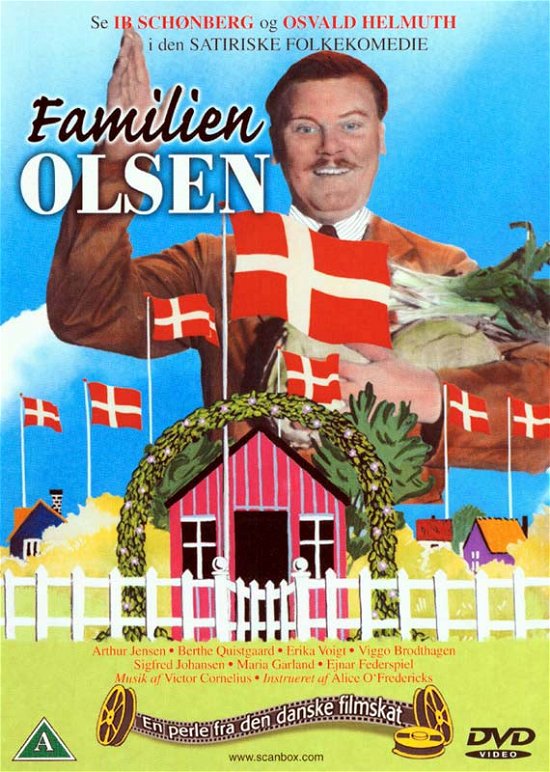 Cover for Familien Olsen (DVD) (2018)