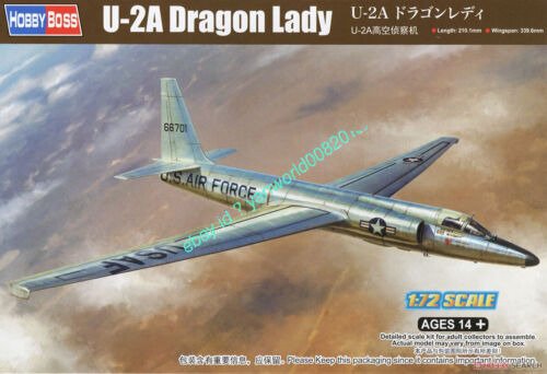 Cover for Hobby Boss · 1/72 U-2A Dragon Lady (Legetøj)