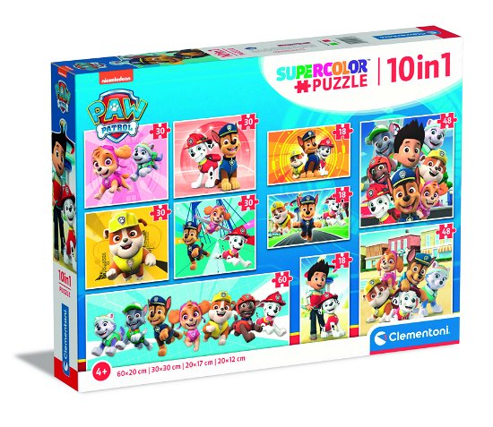 Cover for Clementoni · Puslespil Paw Patrol 10i1 (Jigsaw Puzzle) (2023)