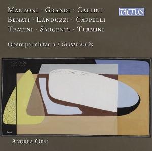 Cover for Andrea Orsi · Guitar Works (CD) (2025)