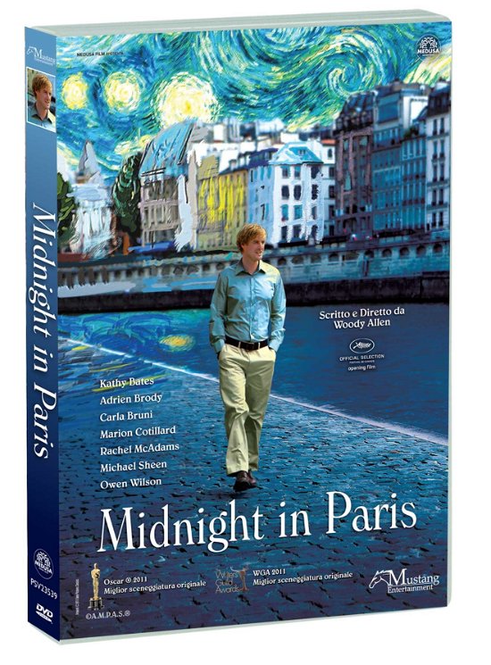 Cover for Midnight in Paris (DVD) (2024)